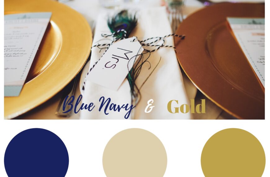 Mariage : craquez pour la tendance blue navy !