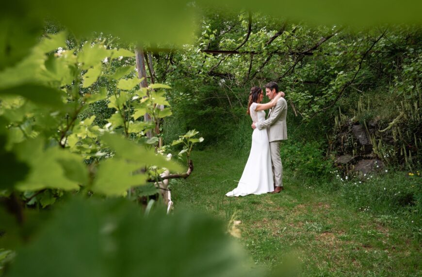 Mariage printanier coloré