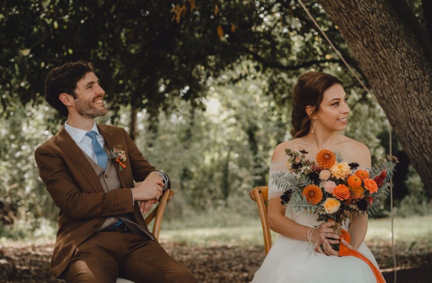 Wild and natural wedding