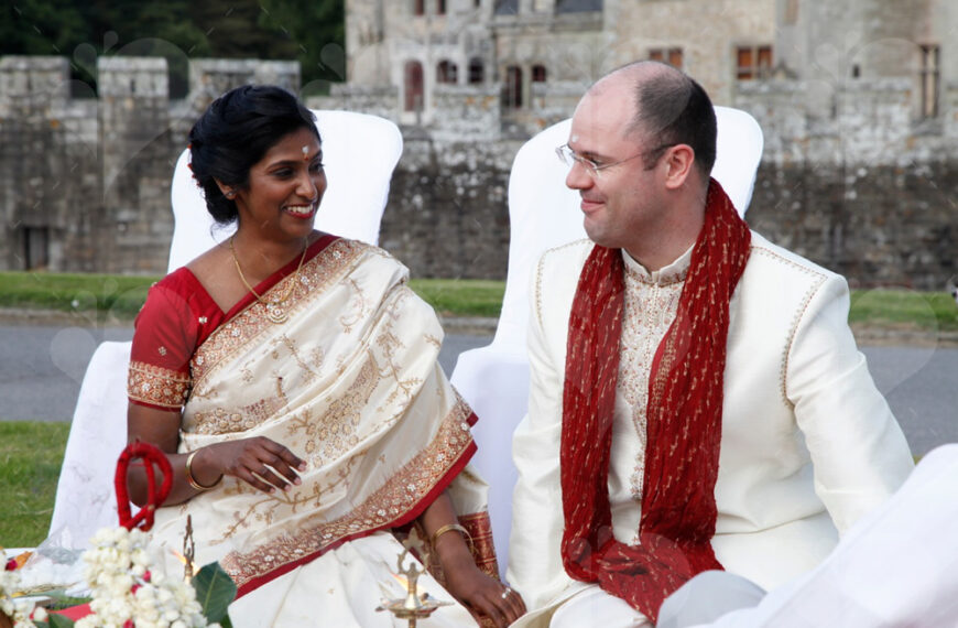 Mariage hindou au Domaine de la Bretesche
